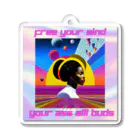 Modern PsychedelicのFree your mind#1 Acrylic Key Chain