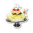 CAROLINAの banana split アクリルキーホルダー