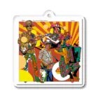 Rumiizzo のサパQ Acrylic Key Chain