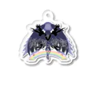 とりくさいショップ【公式】の魄架ロゴ Acrylic Key Chain