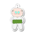 生物＝ケモノのヲ店のえっへんオヤジ Acrylic Key Chain