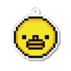 PITTEN PRODUCTSのPIXEL_ANIMALPITTEN(CHICK) Acrylic Key Chain