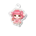 honwaka_lilyの甘りりちゃん(春) Acrylic Key Chain