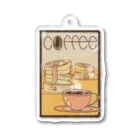 SUZURInoHOWAHOWAのCoffee Acrylic Key Chain