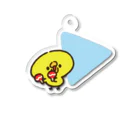 ぴよたそ商店のマラカスふりふりぴよたそ Acrylic Key Chain