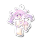 月光るあ💙🌙の郵便天使ちゃん Acrylic Key Chain