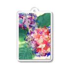 季節の庭園（ななみ紗名のショップ）の紫陽花のグッズ Acrylic Key Chain