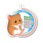 ヒカルのお店のHarvest mouse(カヤネズミ)2 アクリルキーホルダー