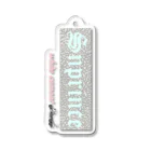 王子のアパレル Snprinceのwhite cement Snprince boxlogo Acrylic Key Chain