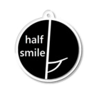 いっぷく処 てんてんのhalf smile Acrylic Key Chain