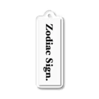 zodiac signのキーホルダー Acrylic Key Chain