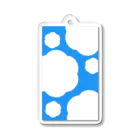 Nemunemのもくもく青空 Acrylic Key Chain