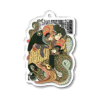 MUGEN ARTの自来也大蛇退治 歌川国芳　浮世絵 Acrylic Key Chain