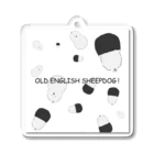 【shop】**harunosono**のold english sheepdog ! アクリルキーホルダー アクリルキーホルダー