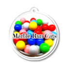 Marble Run CatsのMarble Run Cats アクリルキーホルダー