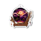 遊描堂のハロウィンナイト Acrylic Key Chain