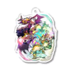 はちゅまみれSHOPのはちゅファンタジーRPG 集合ver. Acrylic Key Chain