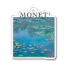 MUGEN ARTのモネ　睡蓮　Claude Monet / Water Lilies アクリルキーホルダー