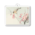 MUGEN ARTの小原古邨　梅に鶯　Ohara Koson / Songbird on blossom branch Acrylic Key Chain