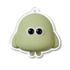 もちぷにえいりあんのmoni olive green Acrylic Key Chain