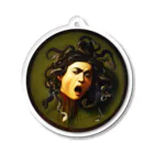 MUGEN ARTのメドゥーサ　カラヴァッジオ　Caravaggio / Medusa アクリルキーホルダー