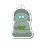 生物＝ケモノのヲ店の大仏オヤジ Acrylic Key Chain