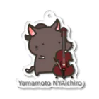 にかもとりか🐰喋ったり弾き語ったり縫ったりの日々のnewにゃあいちろうくんと一緒 Acrylic Key Chain