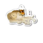 MUGEN ARTの小原古邨　虎　Ohara Koson / Tiger Acrylic Key Chain