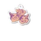 モモセ イトの猫ネコねこ Acrylic Key Chain