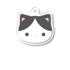 Nagatoのうちのねこ(黒ぶち) Acrylic Key Chain