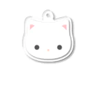 Nagatoのうちのねこ(白) Acrylic Key Chain