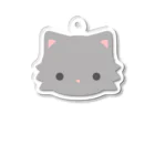 Nagatoのうちのねこ(チンチラシルバー) Acrylic Key Chain