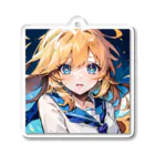 kawaii_illust_shopの衝動少女2 Acrylic Key Chain