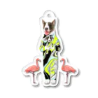 mayuenのブルテリ愛 Acrylic Key Chain