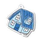 YUM DOLLSのミニチュアハウス空 Acrylic Key Chain