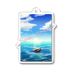 Rêverの海ラッコ Acrylic Key Chain