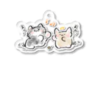 ぽん(おいぬ)🐶のるんるん空陸くん Acrylic Key Chain