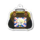 萩岩睦美のグッズショップのアクキー　ポー　旅行かばん Acrylic Key Chain