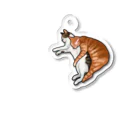 はとだワークスのペアねこ　ハグ Acrylic Key Chain