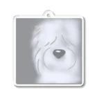 【shop】**harunosono**のold english sheepdog !  ~mokumoku~ キーホルダー アクリルキーホルダー