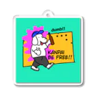 NaokicksのKANPAI BE FREE Acrylic Key Chain