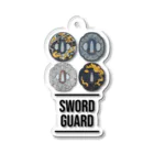 架空屋　好きな指のSWORD GUARD 鍔 アクリルキーホルダー