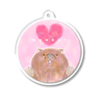 ウォンバットグッズのニコ屋の優しいウォンバット Acrylic Key Chain