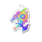 音乃葉あいかの元気の魔法ひまわりさん Acrylic Key Chain