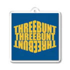 No.1632のTHREE BUNT (スリーバント） Acrylic Key Chain