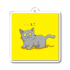 もちけらの話を聞いてなかった猫ちゃん。 Acrylic Key Chain