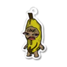 Dopekinglionのlove banana アクリルキーホルダー