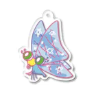 こねずみ出版のチョウチョさん01 Acrylic Key Chain