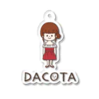 Team DACOTAのNo.065 はす アクリルキーホルダー