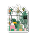 ちゃんごんのおうちの南国の観葉植物店 Acrylic Key Chain